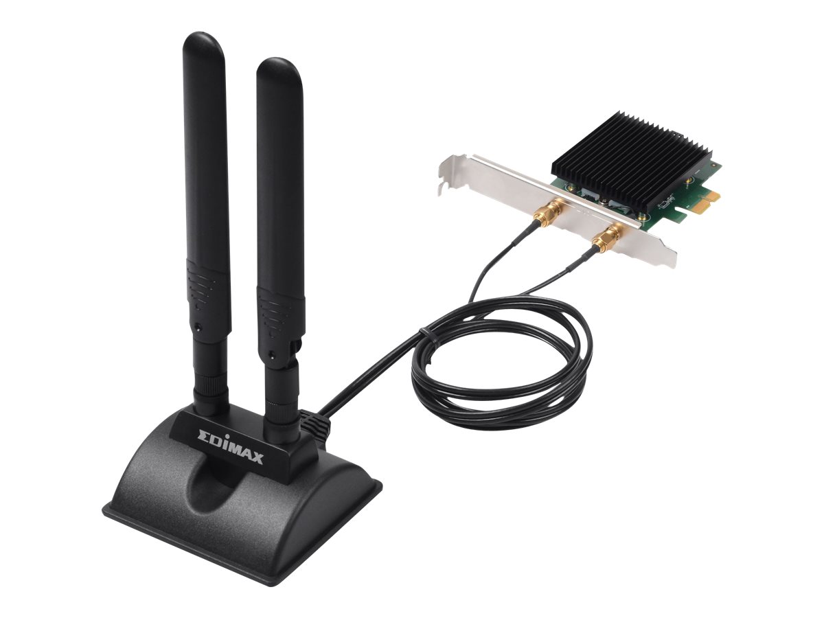Edimax AX3000 Wi-Fi 6 Dualband 802.11ax & Bluetooth 5.0 PCI-Express-Adapter