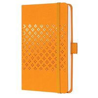 SIGEL Notizbuch Jolie® DIN A6 liniert, mangoorange Hardcover 174 Seiten SIGEL Notizbuch Jolie® DIN A6 liniert, mangoorange Hardcover 174 Seiten