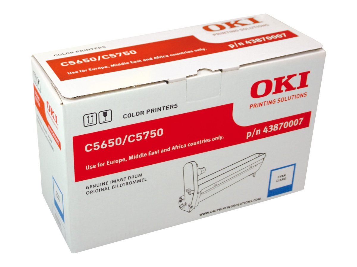 OKI 43870007 cyan Trommel