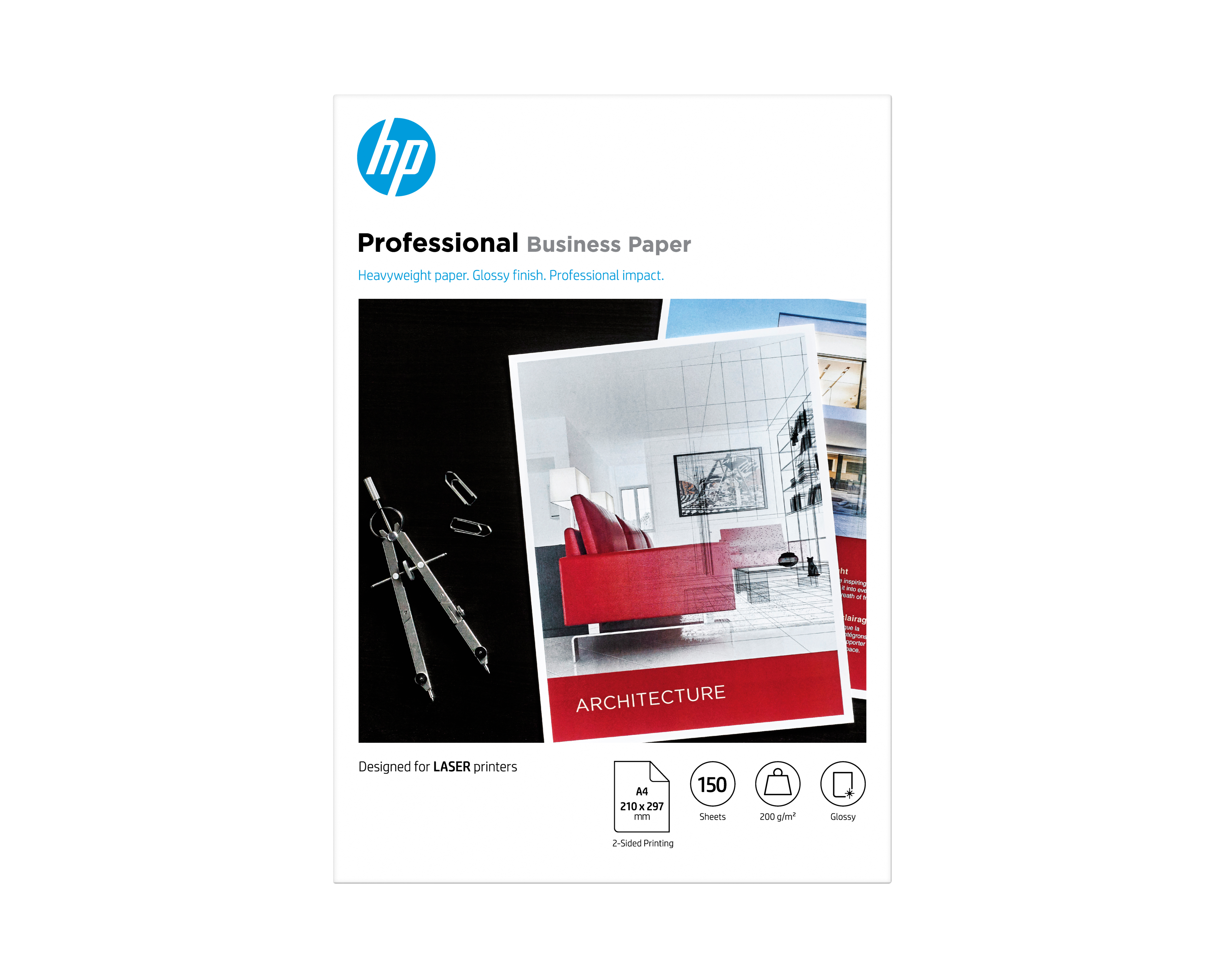 HP Professional Business Glänzend 200g/m A4