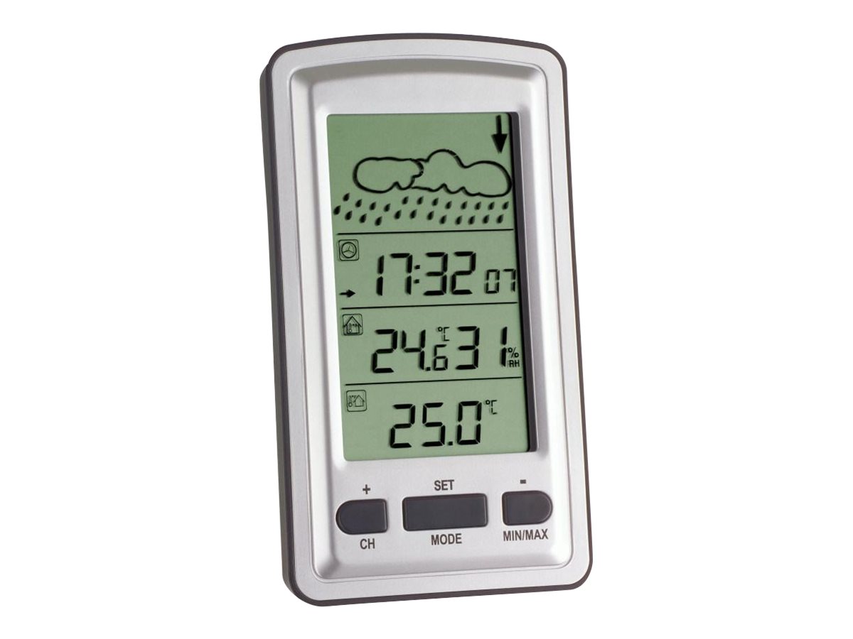 TFA® AXIS 35.1079 Wetterstation silber TFA® AXIS 35.1079 Wetterstation silber