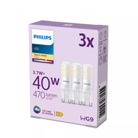 Philips LED Standard Brenner 40W G9 Warmweiß non-dim 3er P Philips LED Standard Brenner 40W G9 Warmweiß non-dim 3er P