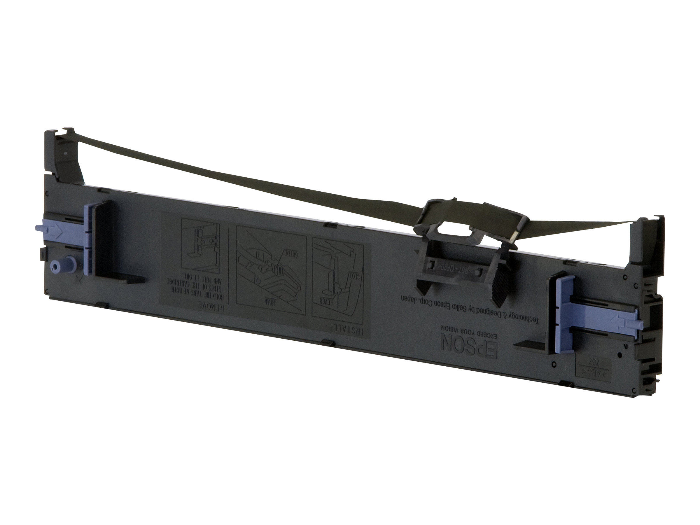 EPSON S015610 schwarz Farbband, 1 St.