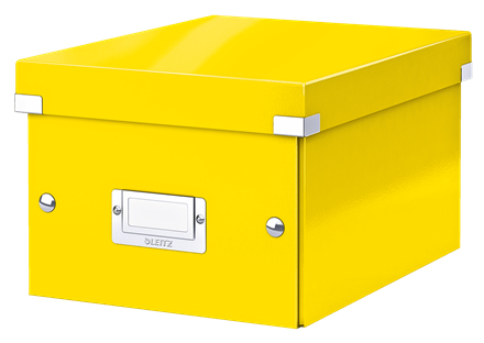 LEITZ Click Store Aufbewahrungsbox 7,4 l gelb 21,6 x 28,2 x 16,0 cm, 1 St