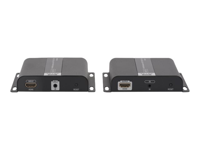 DIGITUS 4K HDMI Extender Set via IP/CAT 5 6 120m komplett POE powered UHD 4K/30Hz DIGITUS 4K HDMI Extender Set via IP/CAT 5 6 120m komplett POE powered UHD 4K/30Hz