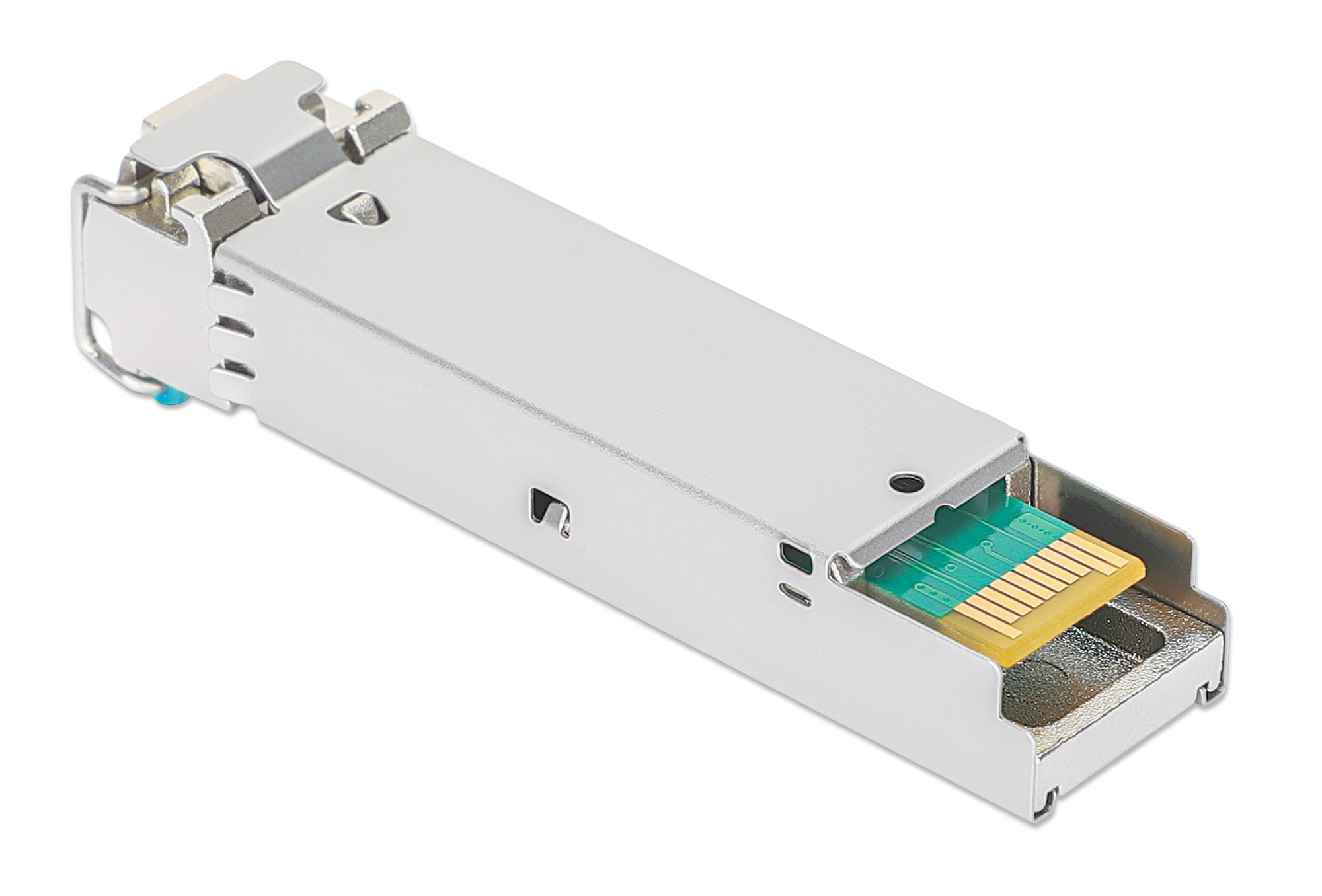 INTELLINET Gigabit SFPModulMiniGBIC Transceiver WDM bidirektional für LWLKabel 1000BaseBXU LC SinglemodePort 40km MSAKonform