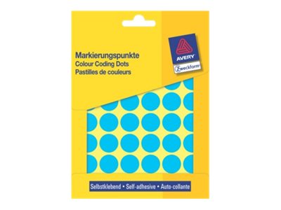 AVERY Zweckform Klebepunkte 3375 blau Ø 18,0 mm, 1.056 St. AVERY Zweckform Klebepunkte 3375 blau Ø 18,0 mm, 1.056 St.