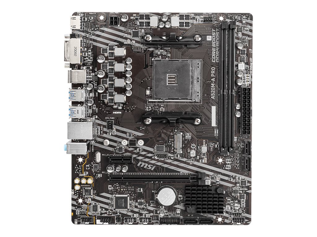 MSI A520M-A PRO AMD SOCKET AM4 DDR4 micro ATX