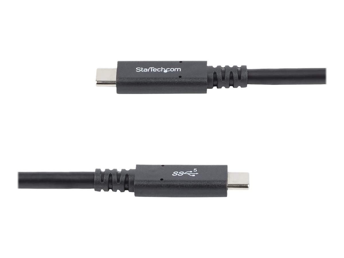 STARTECH.COM 6 ft 1.8m USB C to USB C Cable w/ 5A PD - M/M - USB 3.0 5Gbps - USB-IF Certified