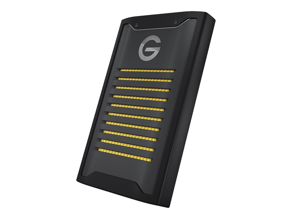 SANDISK Professional G-DRIVE ArmorLock SSD 1TB 1000MB/s USB-C 10Gbps Ultra-Rugged Encrypted Portable NVMe SSD - Black SANDISK Professional G-DRIVE ArmorLock SSD 1TB 1000MB/s USB-C 10Gbps Ultra-Rugged Encrypted Portable NVMe SSD - Black