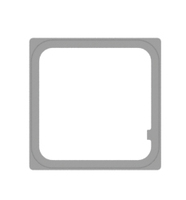 Kindermann Montagerahmen für Anschlussblenden 50x50mm, 54x54mm, inkl. Rahmen f.55x55mm Kindermann Montagerahmen für Anschlussblenden 50x50mm, 54x54mm, inkl. Rahmen f.55x55mm