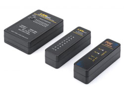 DIGITUS Netzwerk und Kommunikationskabel Tester, RJ45 und BNC