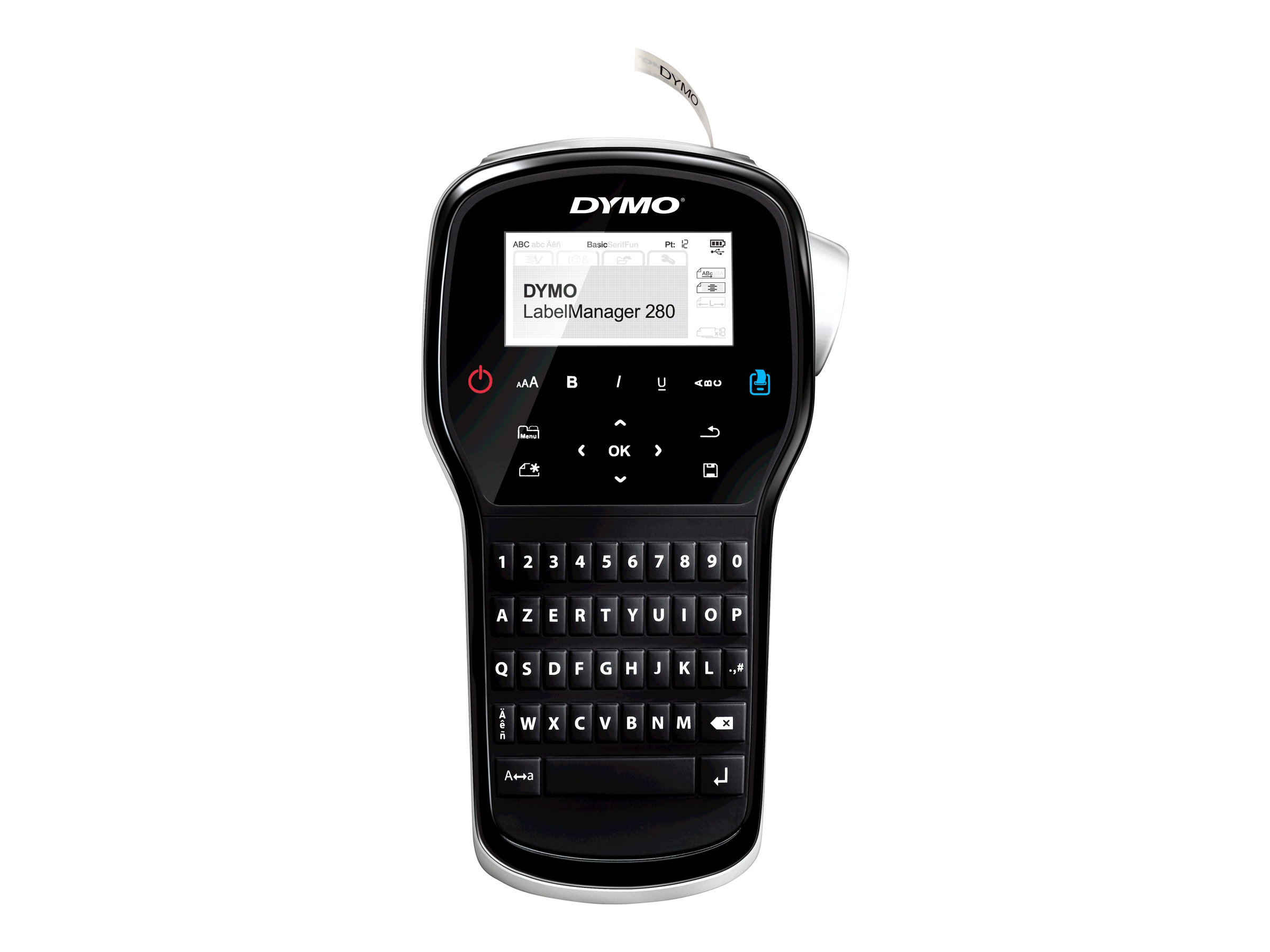 DYMO LabelManager 280 Set Beschriftungsgerät schwarz DYMO LabelManager 280 Set Beschriftungsgerät schwarz