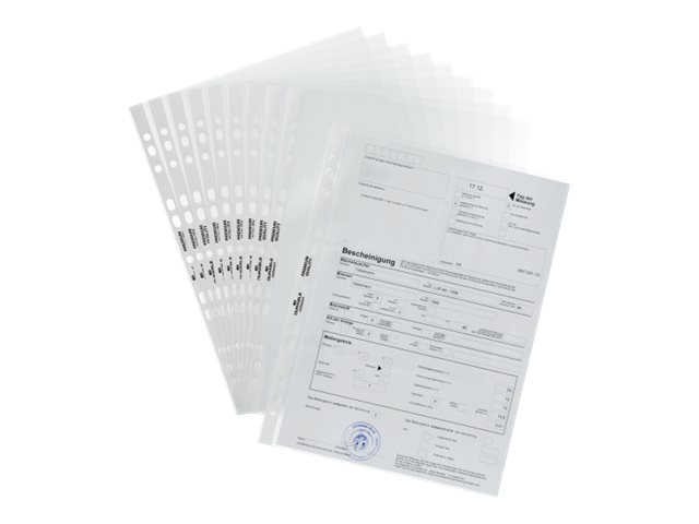 DURABLE Prospekthuellen DIN A4 glasklar glatt 0,08 mm, 100 St