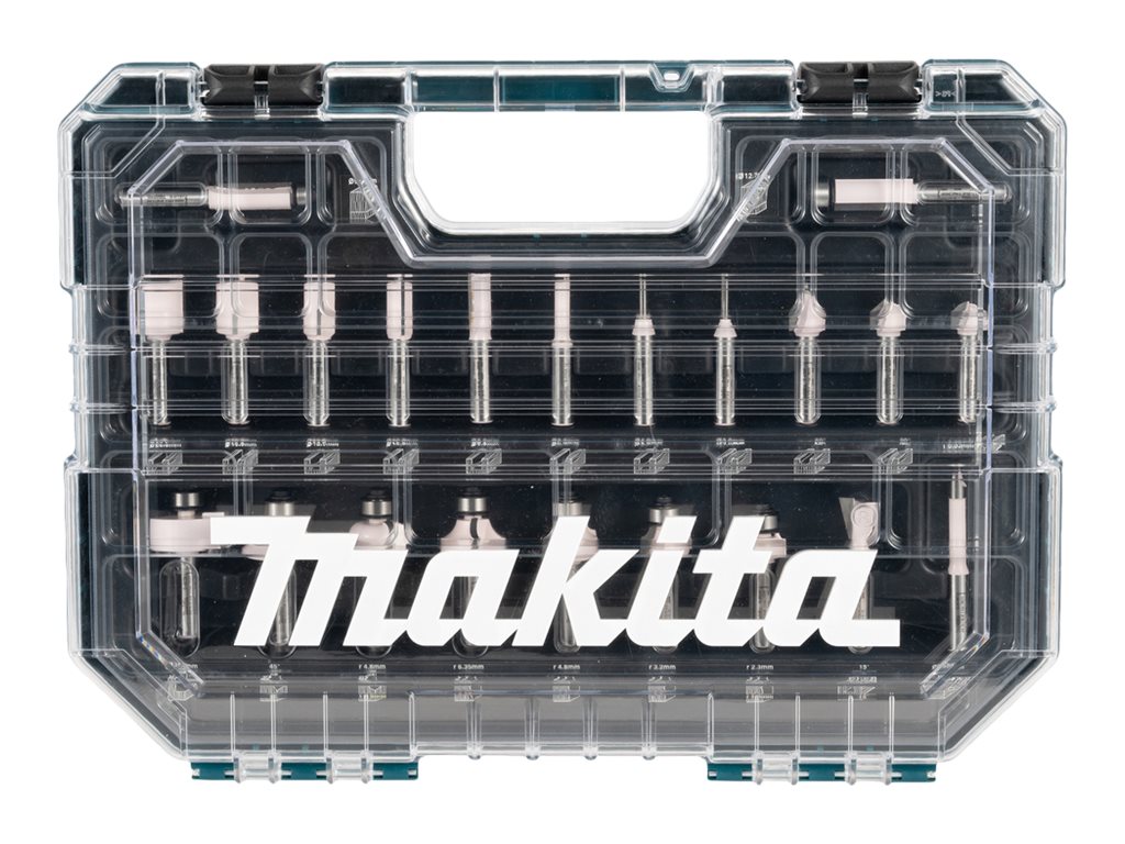 makita D-74778 Fräser-Set 22-teilig makita D-74778 Fräser-Set 22-teilig