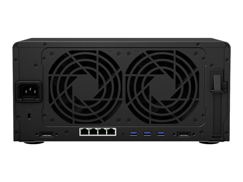SYNOLOGY DS1821+ 8-Bay NAS AMD Ryzen Embedded V1500B quad-core 2.2GHz 4GB DDR4 up to 32GB 4xUSB 3.2 Gen 1 2xeSATA