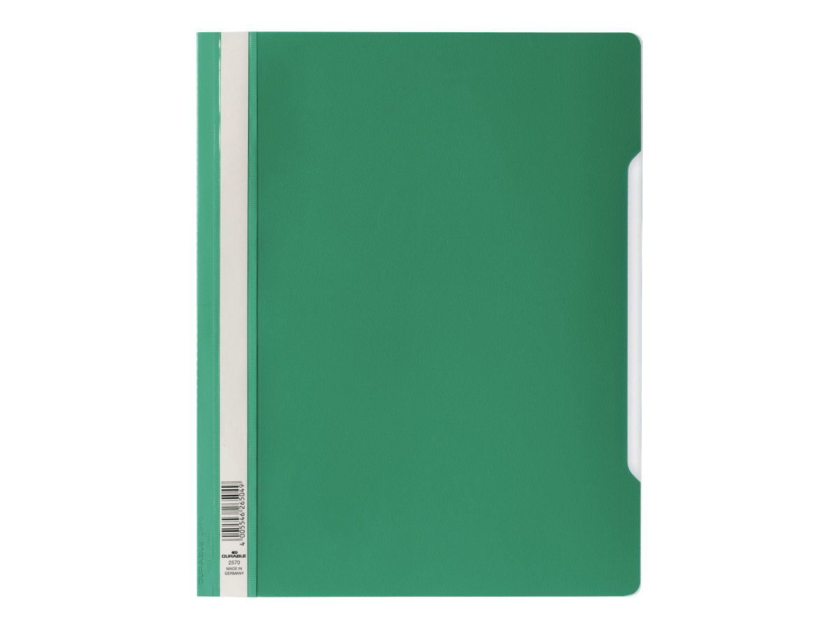 50 DURABLE Schnellhefter Kunststoff gruen DIN A4 ueberbreit 50 DURABLE Schnellhefter Kunststoff gruen DIN A4 ueberbreit