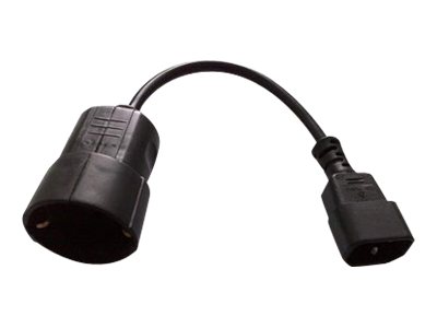 EATON Adapter 10A IEC320 C14 auf SCHUKO Buchse EATON Adapter 10A IEC320 C14 auf SCHUKO Buchse