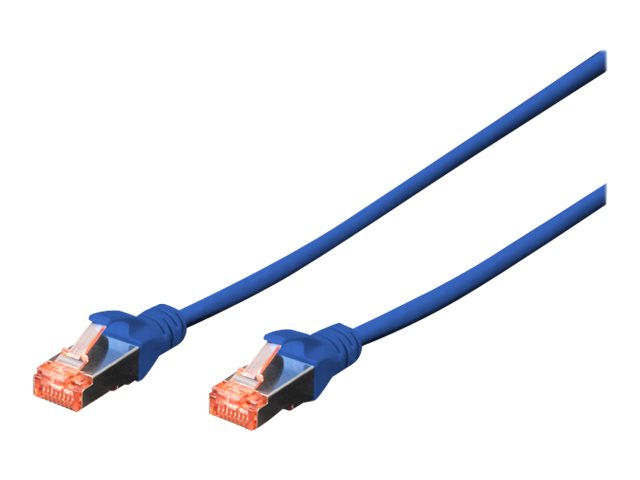 DIGITUS Patchkabel S/FTP Cat.6 (VPE 10) blau 2,00m