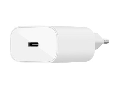 25W USB-C Ladegerät PowerDelivery, light. Kabel 1m weiß