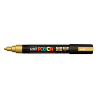 uni-ball POSCA PC-5M Acrylstift gold, 1 St. uni-ball POSCA PC-5M Acrylstift gold, 1 St.