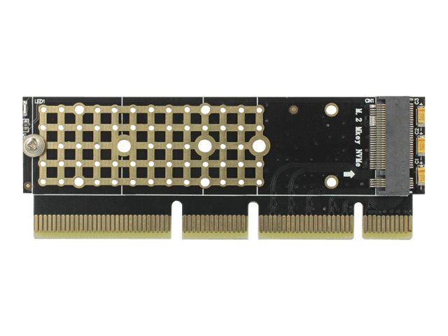 Delock PCI Express x16 (x4 / x8) Karte zu 1 x NVMe M.2 Key M für Server auf PCIe 4.0