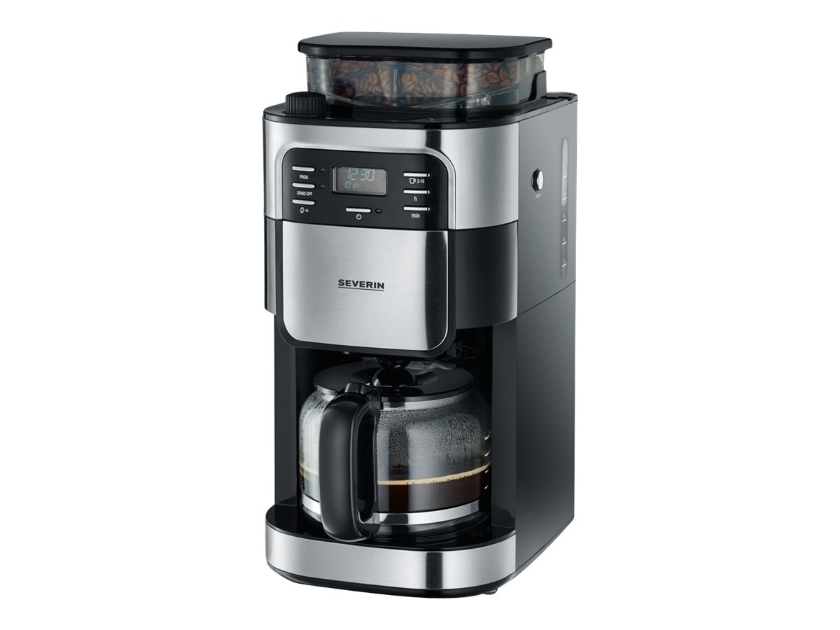 SEVERIN KA 4810 Kaffeemaschine schwarz, 10 Tassen
