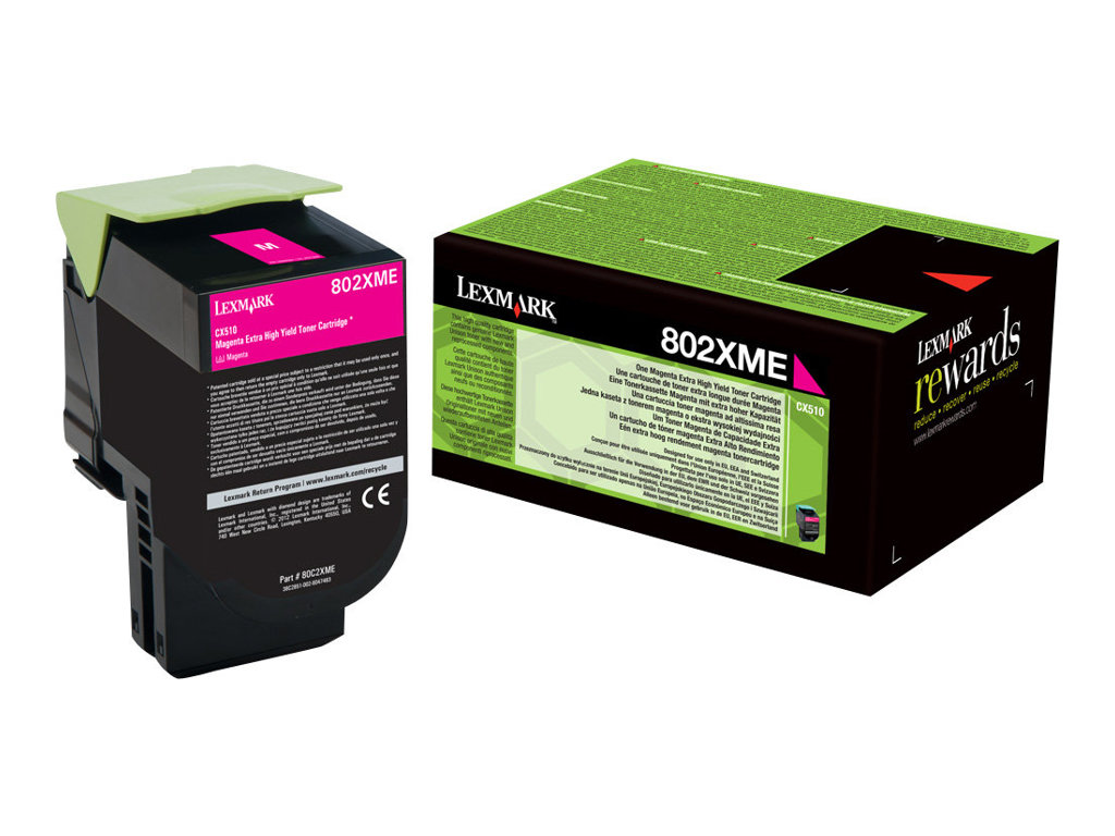 80C2XME LEXMARK CX Toner magenta