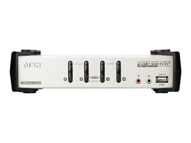 ATEN CS1734B - KVM-/Audio-/USB-Switch - 4 Anschlüsse