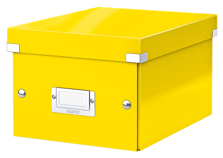 LEITZ Click Store Aufbewahrungsbox 7,4 l gelb 21,6 x 28,2 x 16,0 cm, 1 St