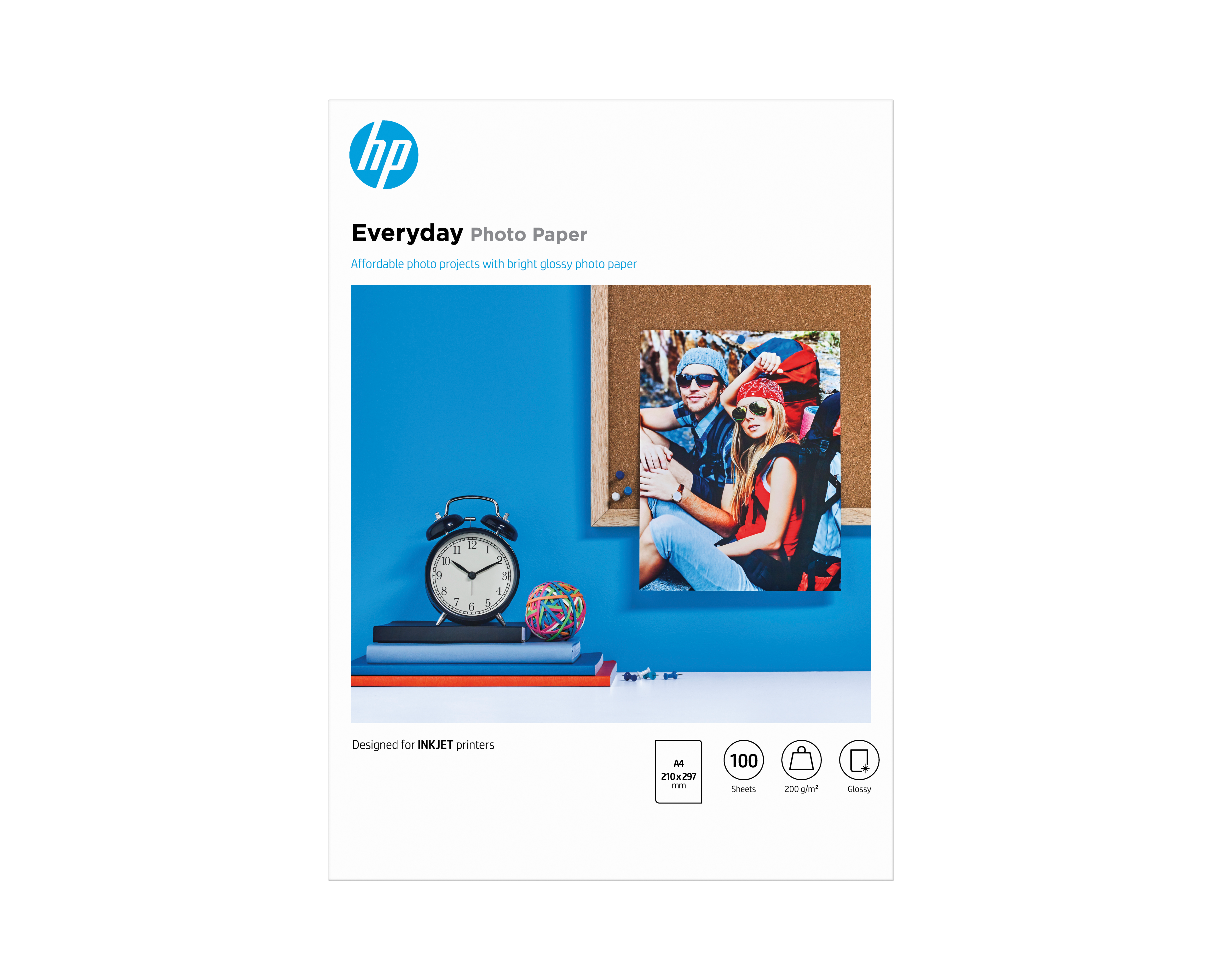 HP original Q2510A Semiglossy photo paper Ink cartridge 200gm2 A4 100 sheets 1pack