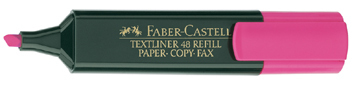 FABER-CASTELL 48 Textmarker rosa, 1 St.