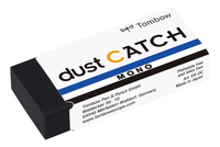 Tombow Radiergummi MONO dust CATCH schwarz, 1 St
