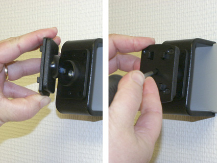 Brodit Montageplatte Richter Adapter+Kugelgelenk