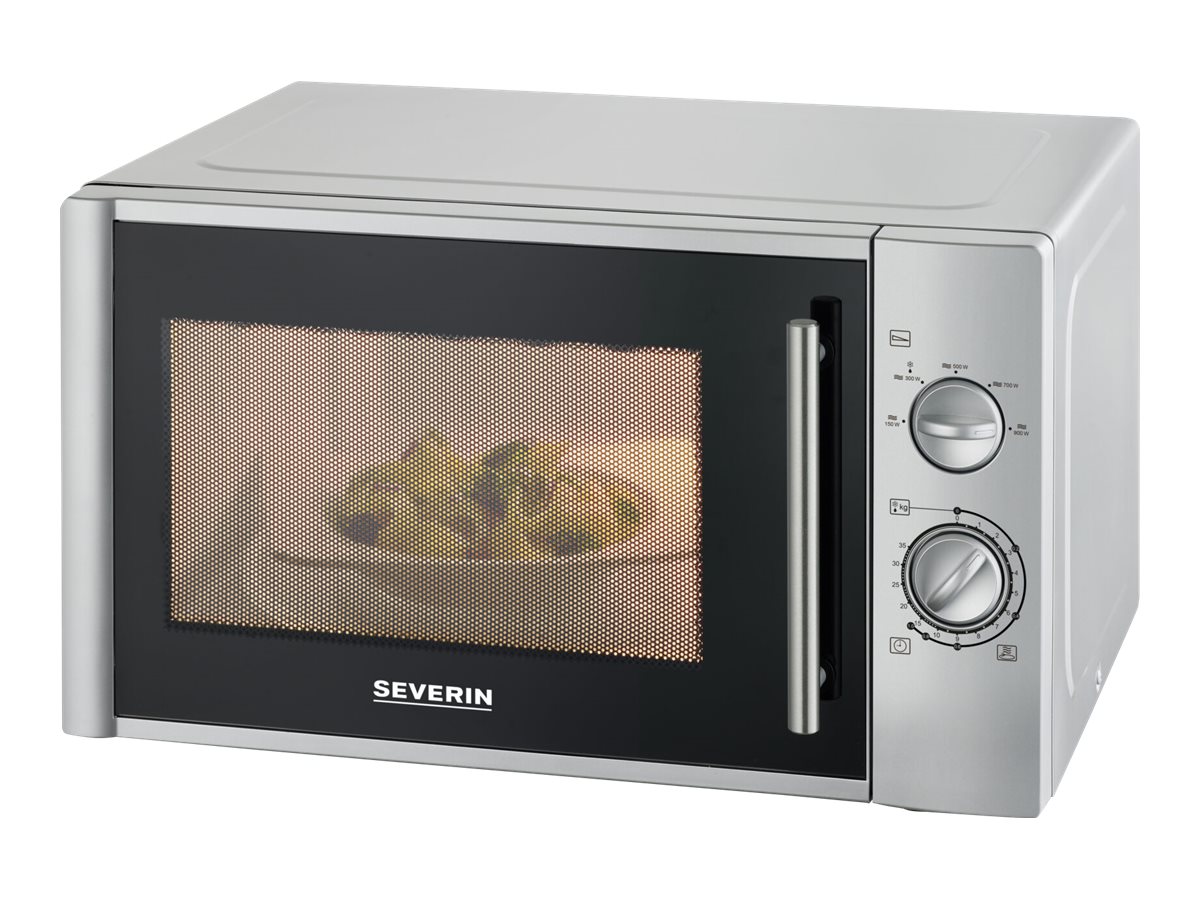 SEVERIN MW 7772 Mikrowelle 900 W silber SEVERIN MW 7772 Mikrowelle 900 W silber