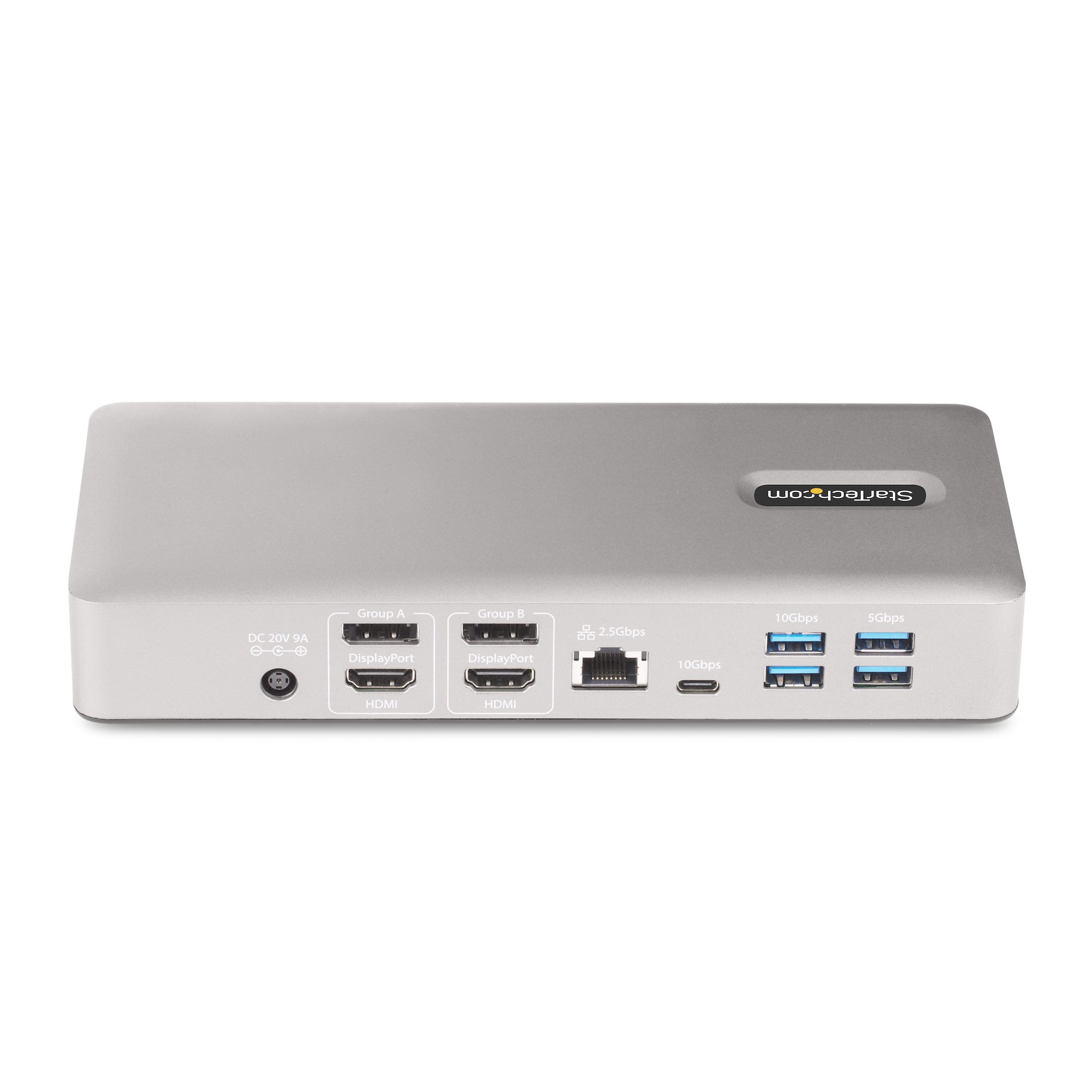 STARTECHCOM Thunderbolt 4 Dockingstation Multi Monitor Dock fur 4monitore 2x HDMI2x DP 25 GbE 98W PD USB4USBCTB3
