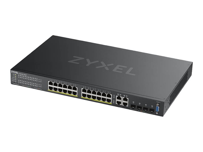 ZYXEL GS2220-28HP EU region 24-port GbE L2 PoE Switch with GbE Uplink 1 year NCC Pro pack license bundled ZYXEL GS2220-28HP EU region 24-port GbE L2 PoE Switch with GbE Uplink 1 year NCC Pro pack license bundled