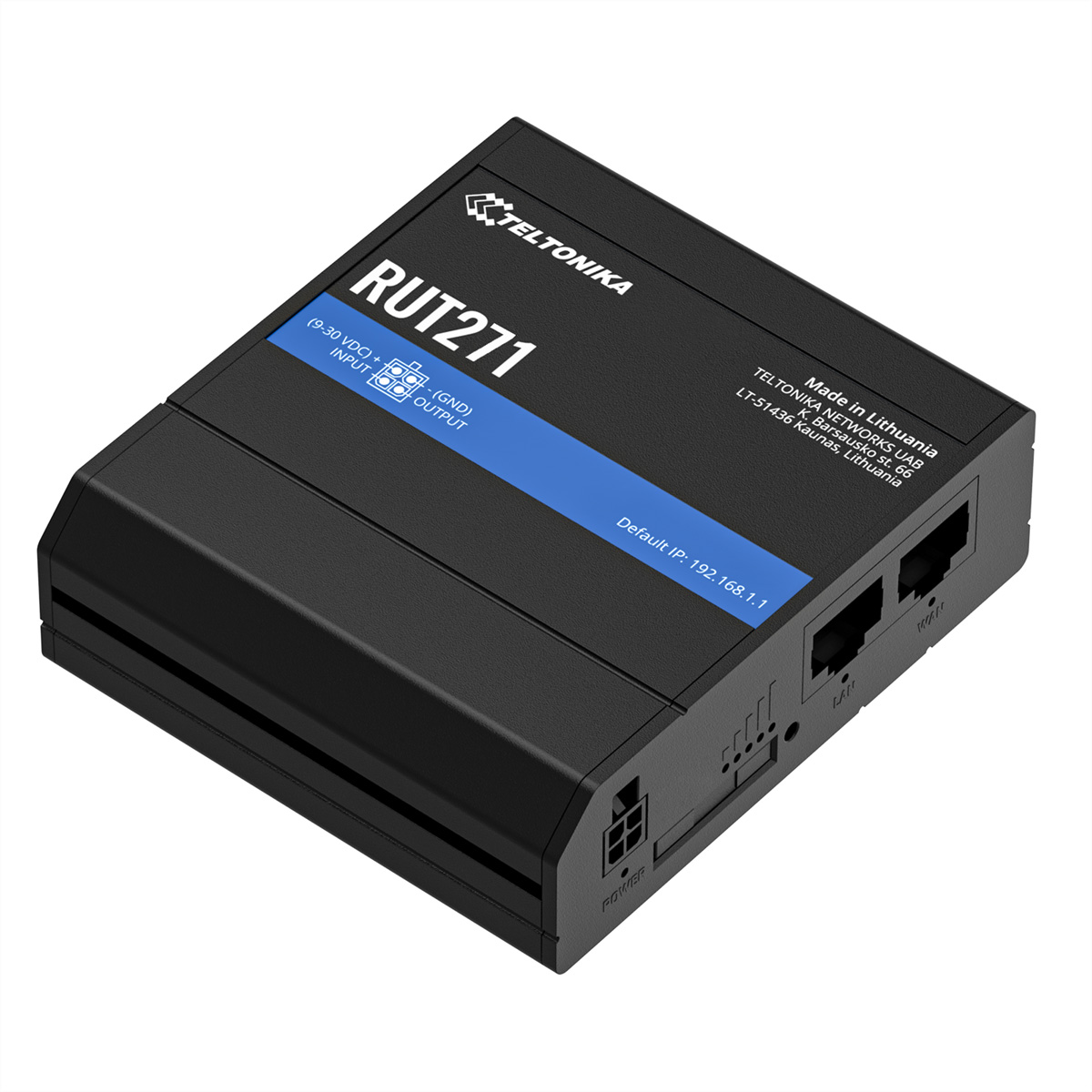 TELTONIKA NETWORKS RUT271 Redcap 5G/4G/LTE WiFi Router TELTONIKA NETWORKS RUT271 Redcap 5G/4G/LTE WiFi Router