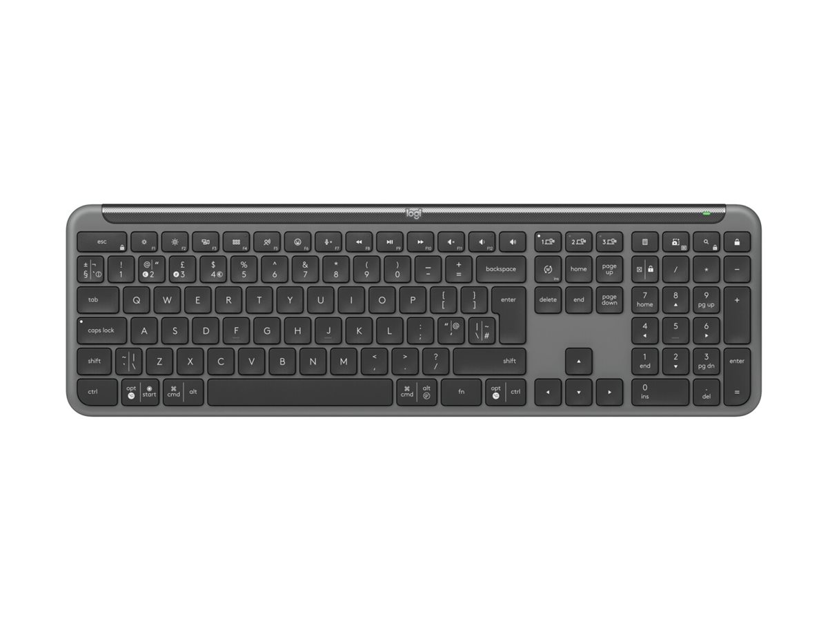 Logitech Signature Slim K950 Tastatur kabellos graphit