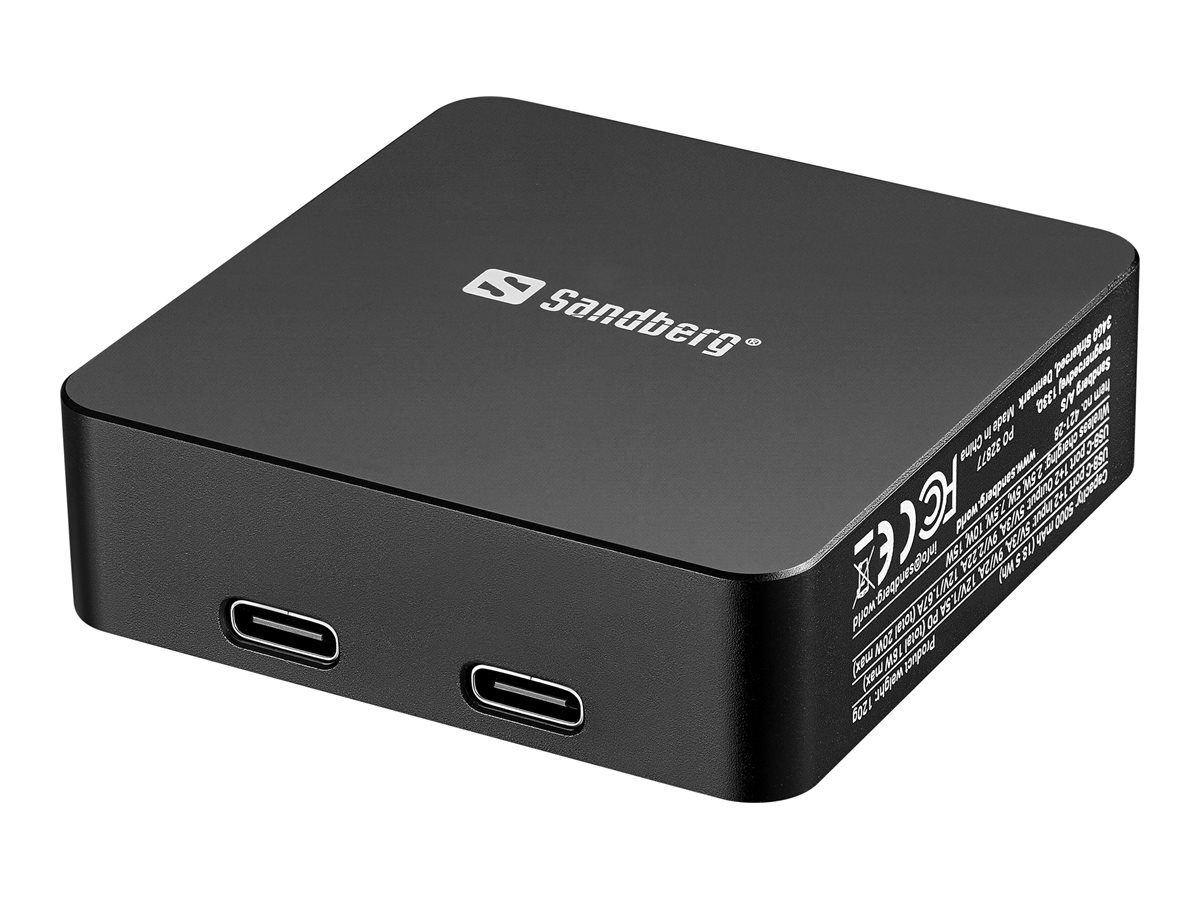 SANDBERG 3in1 Magnet Powerbank 5000
