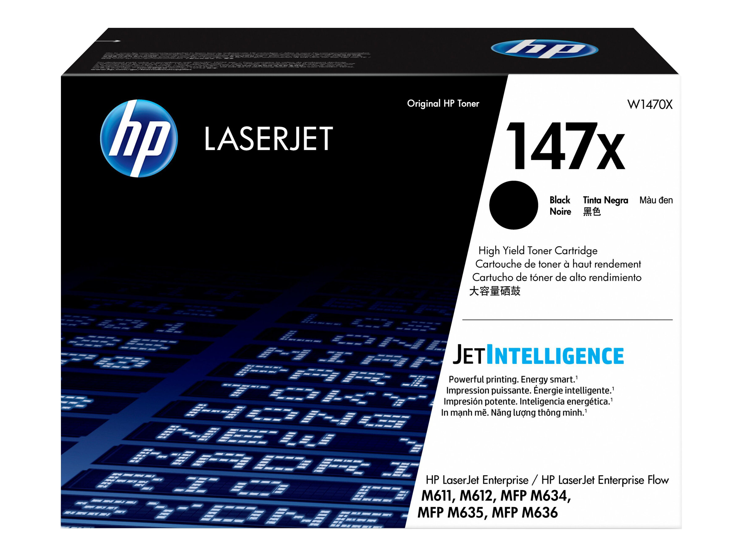 HP 147X Black LaserJet Toner Cartridge 25.200 pages HP 147X Black LaserJet Toner Cartridge 25.200 pages