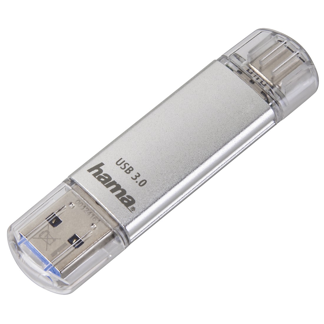 hama USBStick CLaeta silber 16 GB, 1 St