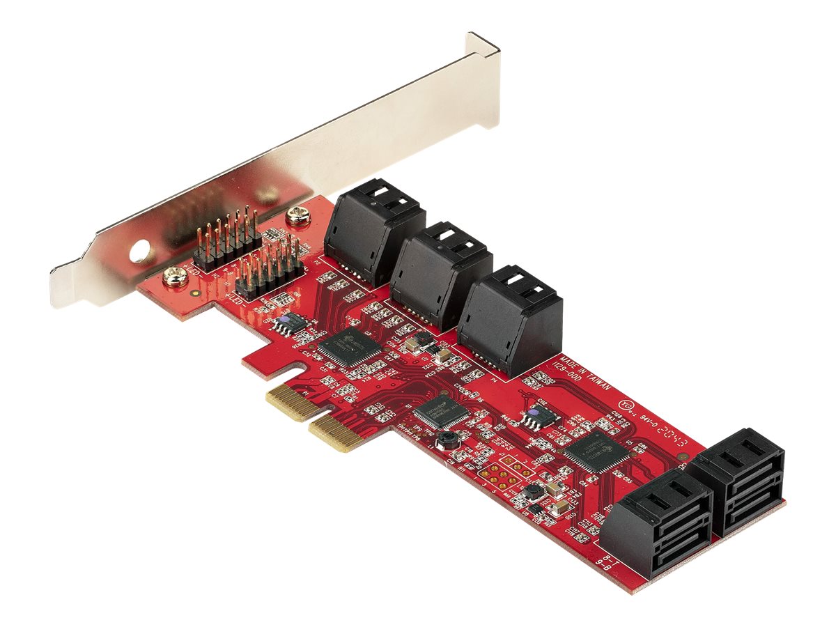 D StarTech 10P6GPCIESATACARD