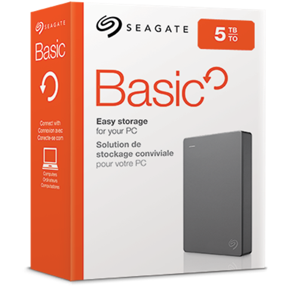Seagate Basic STJL5000400 5 TB USB 3.0 Anthrazit