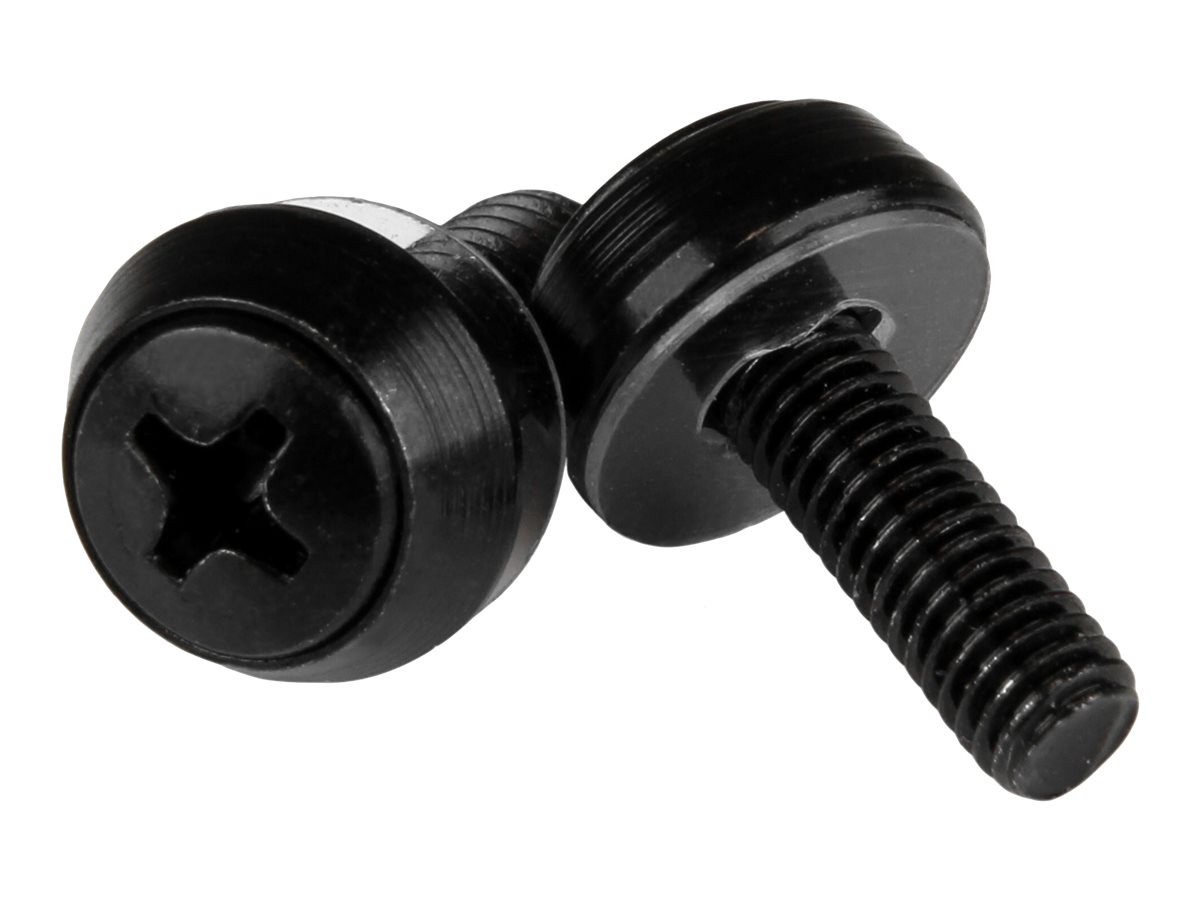 STARTECH.COM M5 x 12mm - Mounting Screws - 50 Pack Black