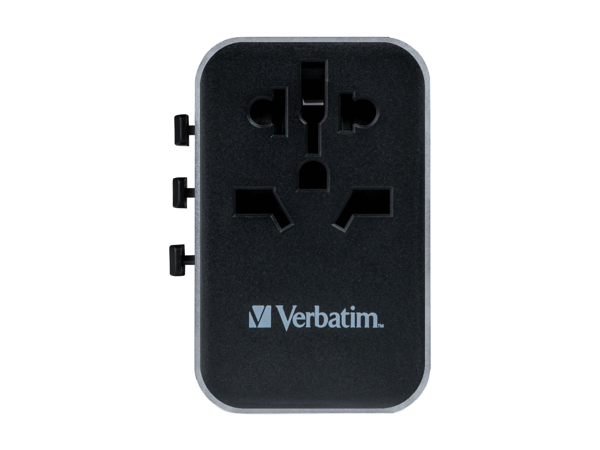 Verbatim Universal-Reiseadapter mit USB-C PD und QC, USB-C- und 3 USB-A Verbatim Universal-Reiseadapter mit USB-C PD und QC, USB-C- und 3 USB-A