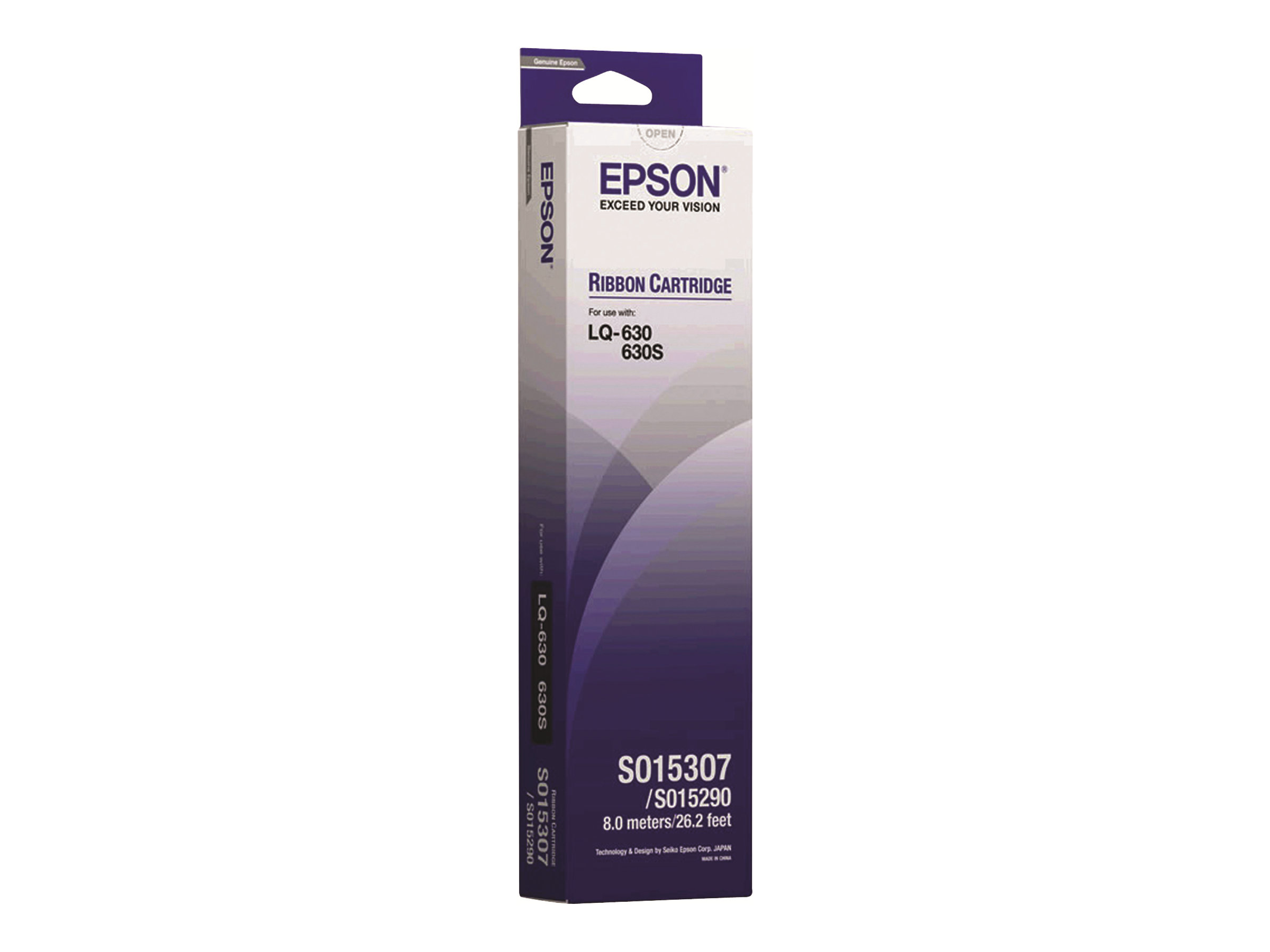 EPSON S015307 schwarz Farbband, 1 St. EPSON S015307 schwarz Farbband, 1 St.