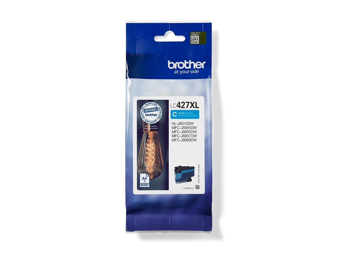 LC427XLC BROTHER DCPJ/MFCJ Tinte cyan HC LC427XLC BROTHER DCPJ/MFCJ Tinte cyan HC