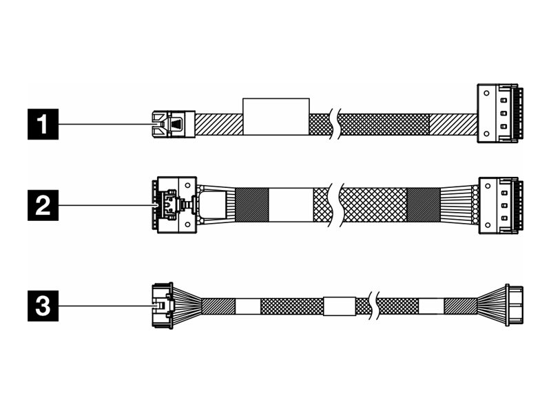 LENOVO ISG ThinkSystem SR650 V3 M.2 SATA/x4 NVMe SFF RAID Cable Kit LENOVO ISG ThinkSystem SR650 V3 M.2 SATA/x4 NVMe SFF RAID Cable Kit