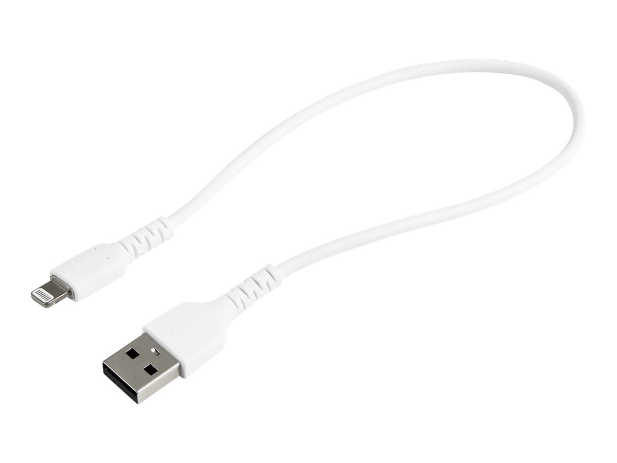 STARTECH.COM 30cm USB to Lightning - MFi-certified Lightning cable - Premium - Durable iPhone charging cable - White STARTECH.COM 30cm USB to Lightning - MFi-certified Lightning cable - Premium - Durable iPhone charging cable - White